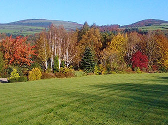 derrywater house lawn